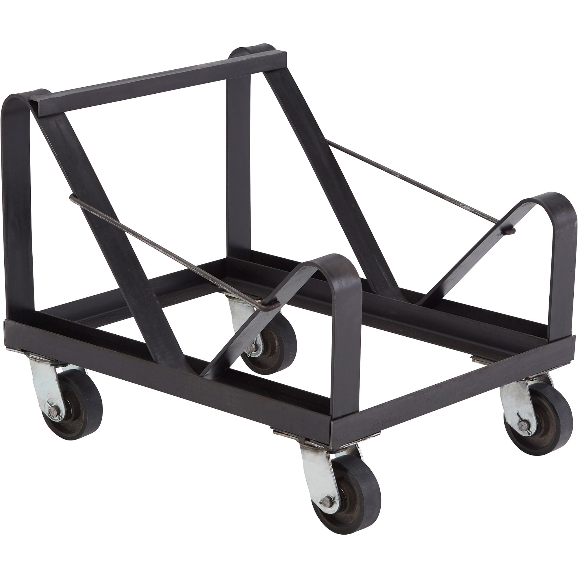 National Public Seating 8500 Series Stack Chair Dolly,Black, 20 1/2in.W x 21in.D x 26in.H, Model# DY85